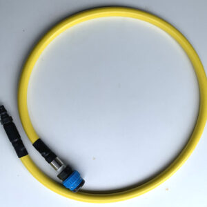 one metre hookah hose with plastic nitto style fittings
